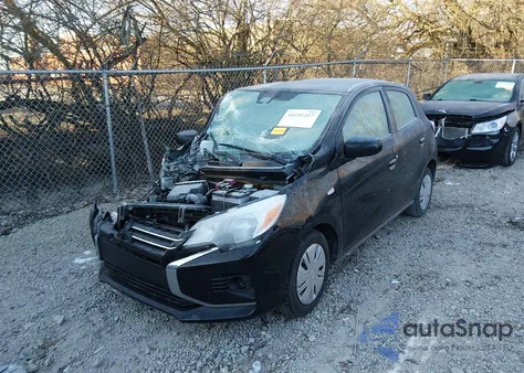 2023 Mitsubishi Mirage Es/Le from USA, damaged, VIN ML32AUHJ7PH004748